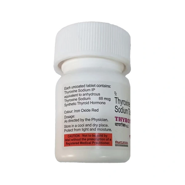 Rx THYROX 88 - 120 TABLETS - 120 TABLETS
