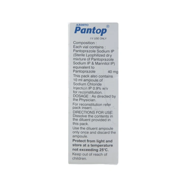 Rx PANTOP 40MG INJECTION -