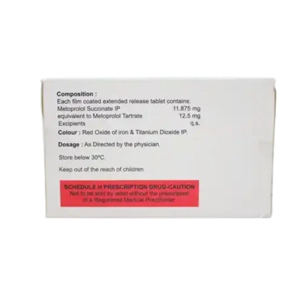 Rx MET XL 12.5-1X20 TABLETS - 1X20 TABLETS