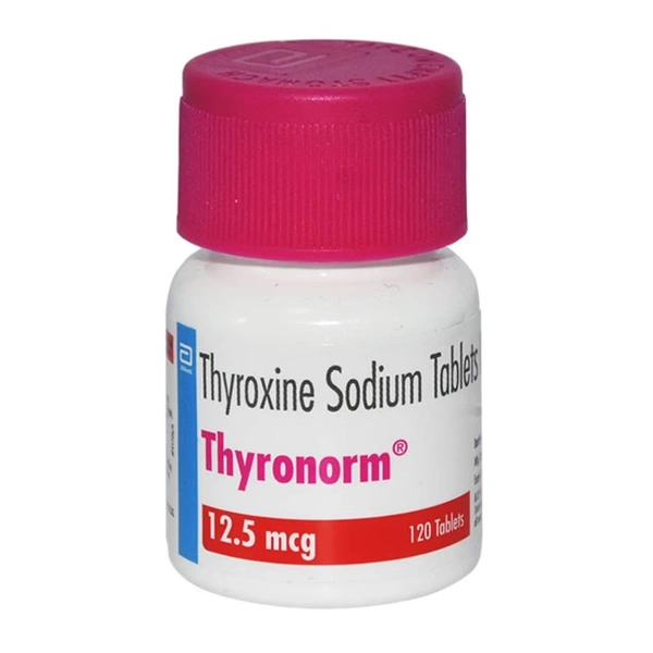 Rx THYRONORM 12.5MCG -120 TABLETS - 120 TABLETS