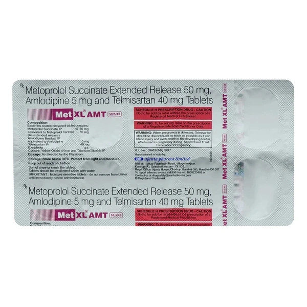 Rx METXL AMT 50/5/-1X10 - 1X10