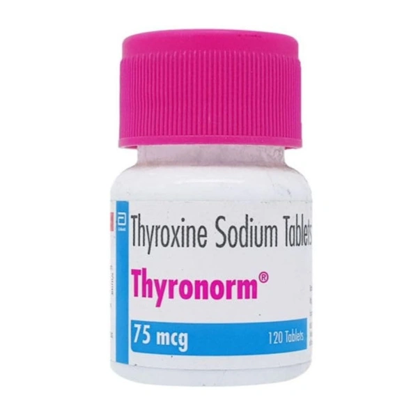 Rx THYRONORM 75 MCG - 120 TABLETS