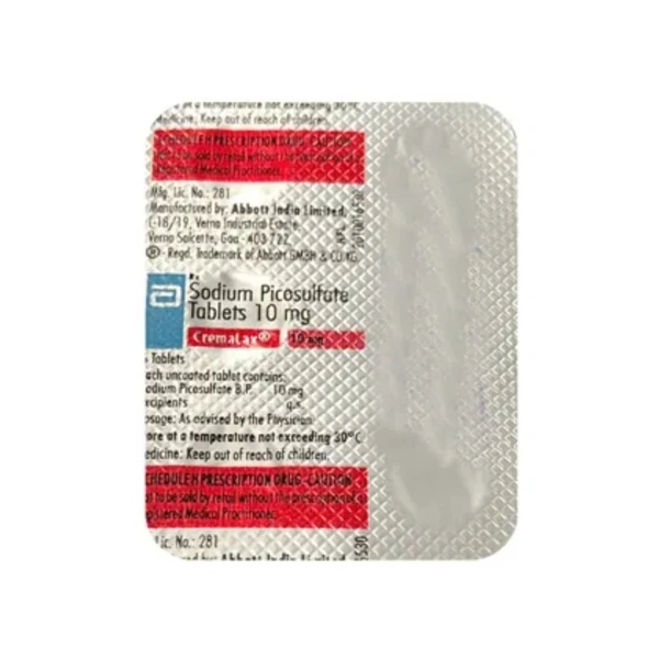 Rx CREMALAX 10MG - 1X6