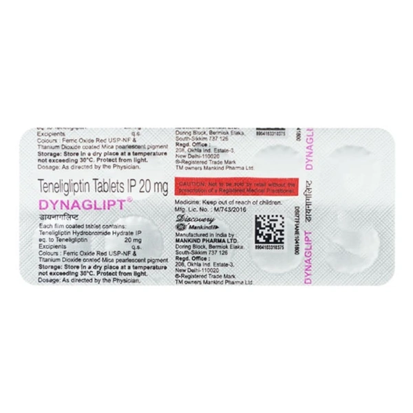 Rx DYNAGLIPT - 1X10