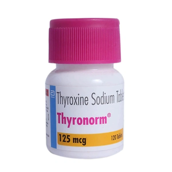 Rx THYRONORM 125MCG - 120 TABLETS - 120 TABLETS