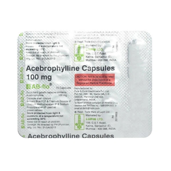 Rx AB FLO -15 CAPSULES - 15 CAPSULES