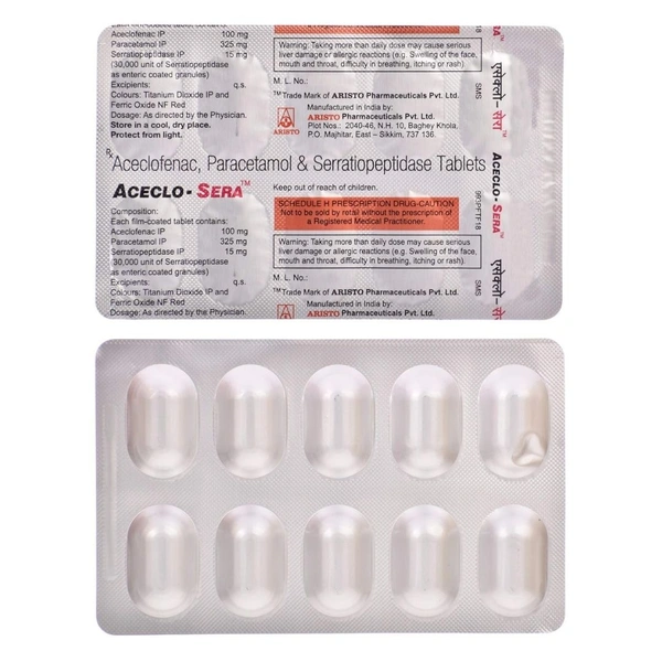 Rx ACECLO SERA - 1X10