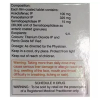 Rx ACECLO SERA - 1X10 TABLETS - 1X10 TABLETS