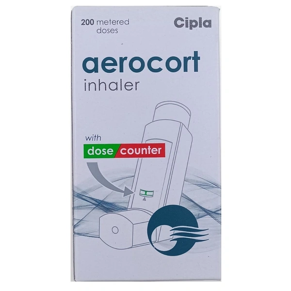 Rx AEROCORT INHALER - 200 METERED DOSES - 200 METERED DOSES