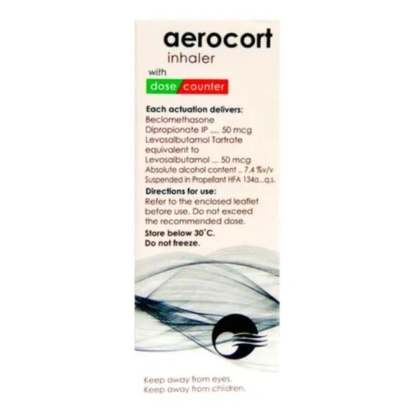 Rx AEROCORT INHALER-200 METERED DOSE - 200 METERED DOSES