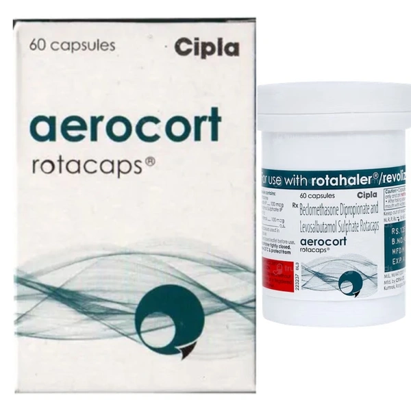 Rx AEROCORT ROTACAPS -60 CAPSULES - 60 CAPSULES