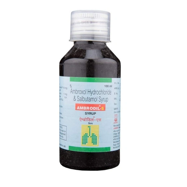 Rx AMBRODIL S SYRUP 100ML - 100ML