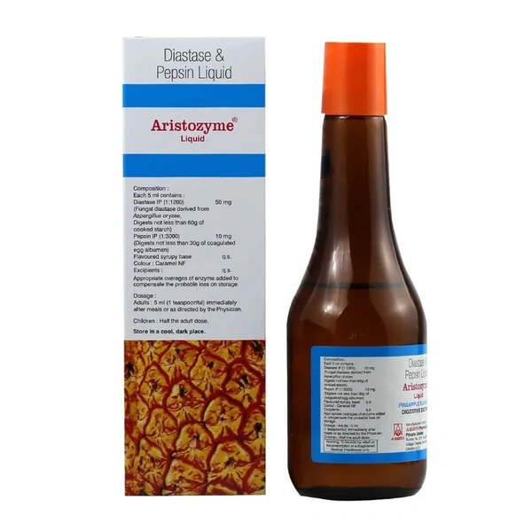 Rx ARISTOZYME SYRUP-200ML - 200ML