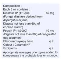 Rx ARISTOZYME SYRUP-200ML - 200ML