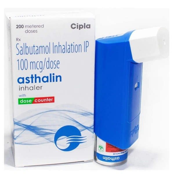 Rx ASTHALIN INHALER - 200 METERED DOSE - 120 METERED DOSE