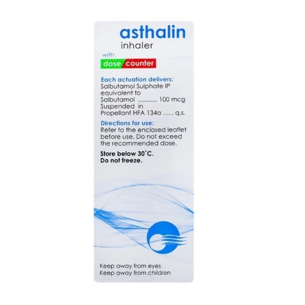 Rx ASTHALIN INHALER-200 METERED DOSES - 200 METERD DOSES