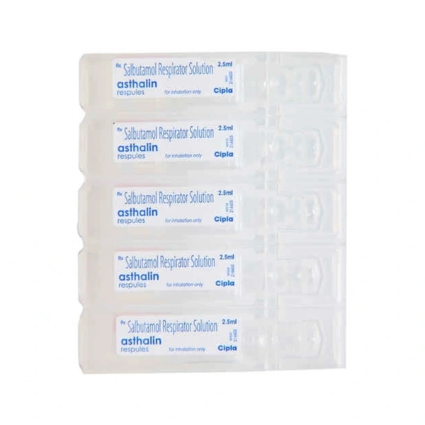 Rx ASTHALIN RESPULES-5X2.5ML - 5X2.5ML
