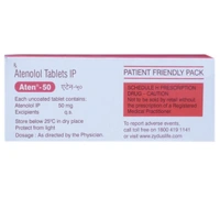 Rx ATEN 50-1X14 TABLETS - 1X14 TABLETS
