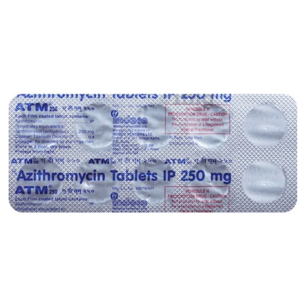 Rx ATM 250 -1X10 TABLETS - 1X10