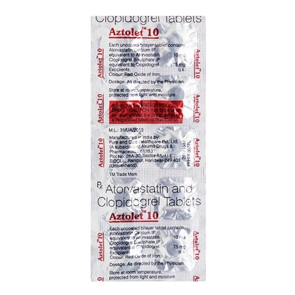 Rx AZTOLET 10 - 1X10