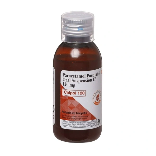 Rx CALPOL 120 SUSPENSION 60ML - 60ML