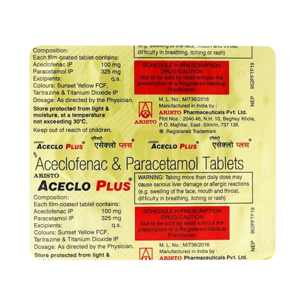 Rx  ACECLO PLUS  - 1X15