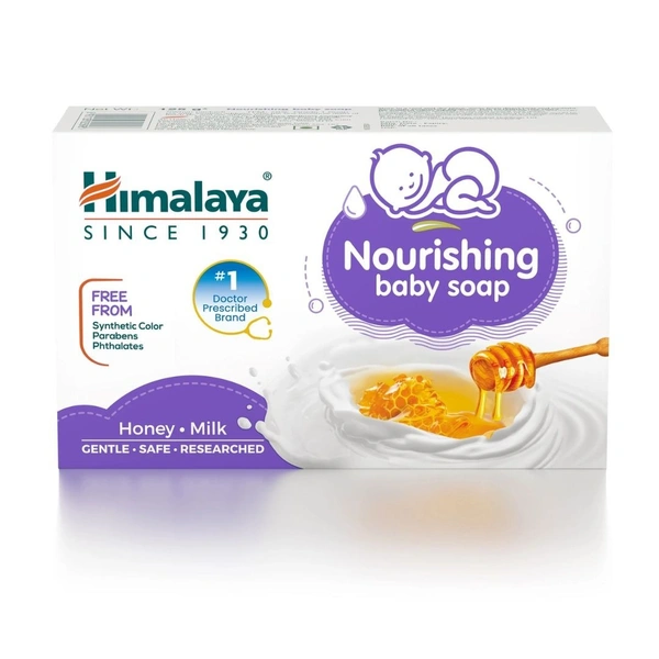 HIMALAYA NOURISHING BABY SOAP - 75 GMS