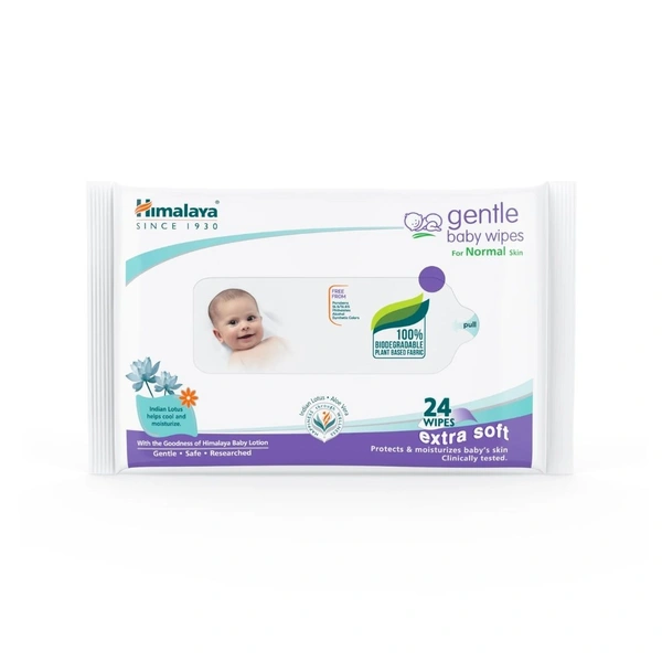 HIMALAYA EXTRA SOFT WET WIPES 24WIPES - 24 WIPES