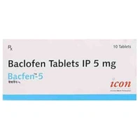 Rx BACFEN 5-1X10 TABLETS - 1X10 TABLETS