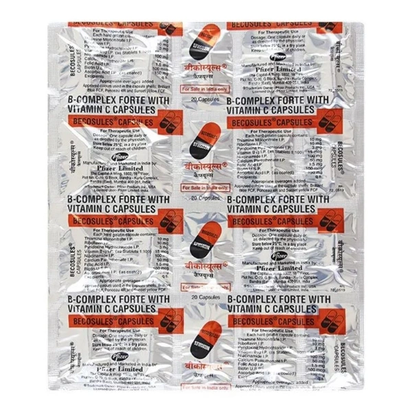 Rx BECOSULES -1X20 CAPSULES - 1X20 CAPSULES