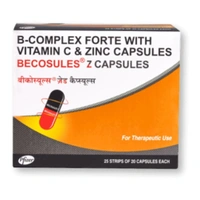 Rx BECOSULES Z -1X20 CAPSULES - 1X20 CAPSULES