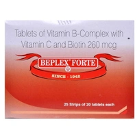 Rx BEPLEX FORTE - 1X20 TABLETS - 1X20