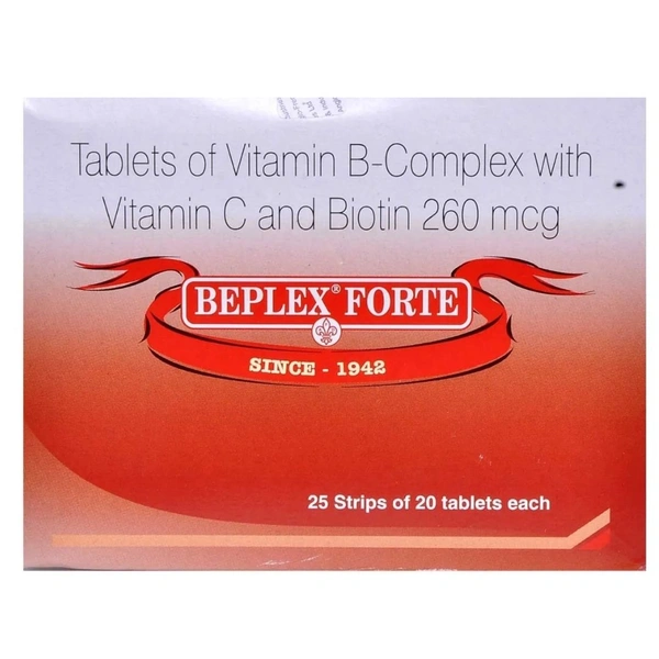 Rx BEPLEX FORTE - 1X20 TABLETS - 1X20