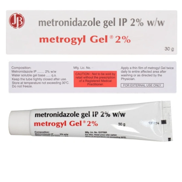 Rx METROGYL GEL 2% -30GMS - 30GMS