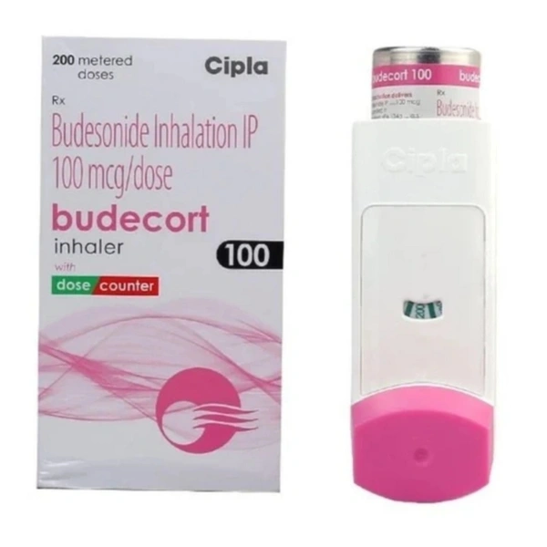 Rx BUDECORT 100 INHALER-200 METERED DOSES - 200 METERED DOSES