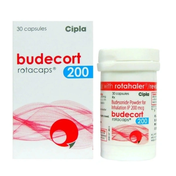Rx BUDECORT ROTACAPS 200 - 30 CAPSULES - 30 CAPSULES