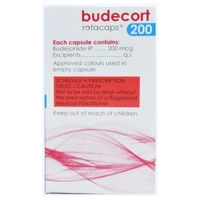 Rx BUDECORT 200 ROTACAPS -30 CAPSULES - 30 CAPSULES