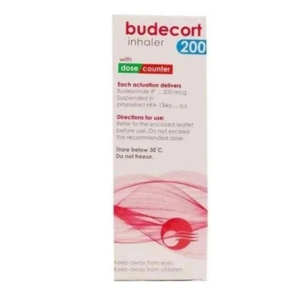 Rx BUDECORT 200 INHALER -200 METERED DOSES - 200 METERD DOSES