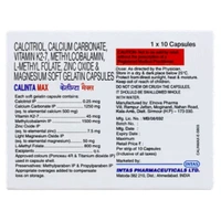 Rx CALINTA MAX -1X10 CAPSULES - 1X10 CAPSULES