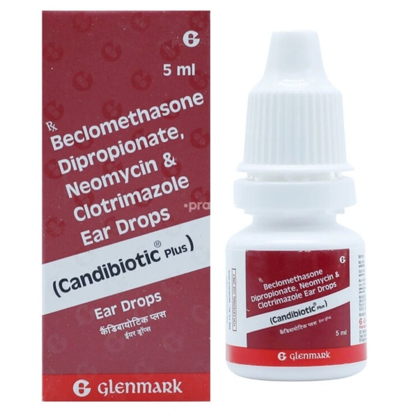 Rx CANDIBIOTIC PLUS EAR DROPS - 5ML - 5ML