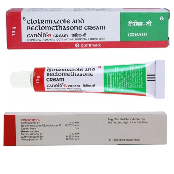 Rx CANDID B CREAM 10GMS - 10GMS