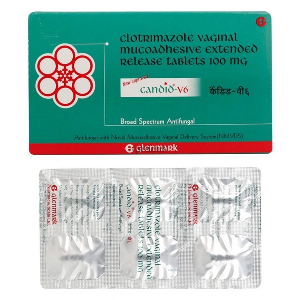 Rx CANDID V6-1X6 TABLETS - 1X6 TABLETS