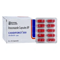 Rx CANDIFORCE 200-1X10 CAPSULES - 1X10 CAPSULES
