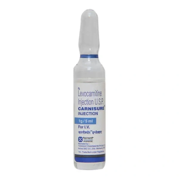 Rx CARNISURE INJECTION 1GM/5ML - 1GM/5ML