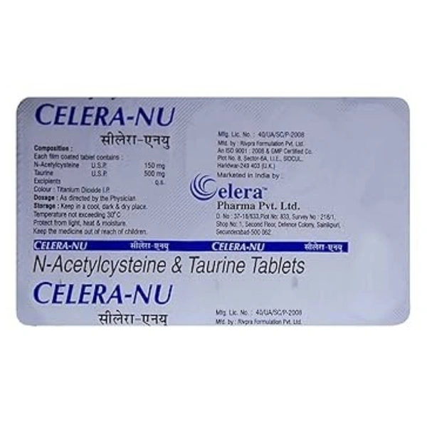 Rx CELERA- NU-1X10 - 1X10