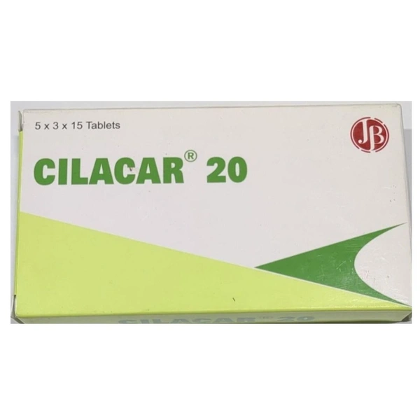 RX CILACAR 20-1X15 TABLETS - 1X15