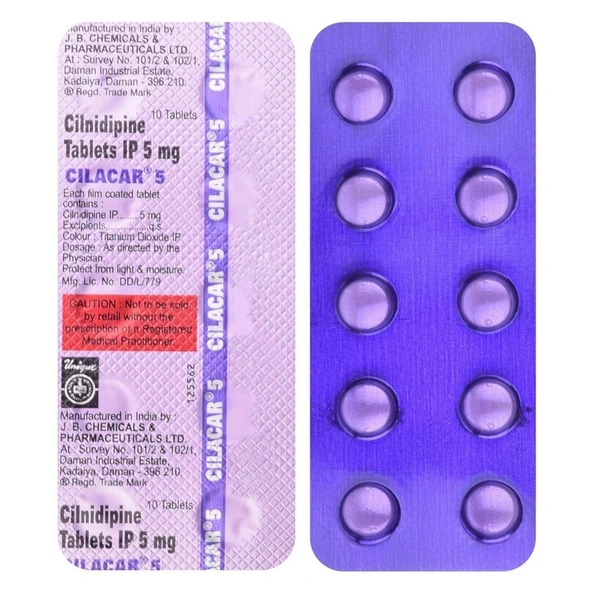 Rx CILACAR 5MG-1X10 TABLETS - 1X10 TABLETS