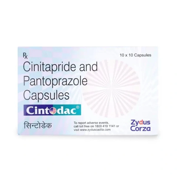 Rx CINTODAC 1X10 CAPSULES - 1X10 CAPSULES