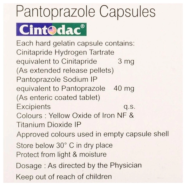 Rx CINTODAC -1X10 - 1X10
