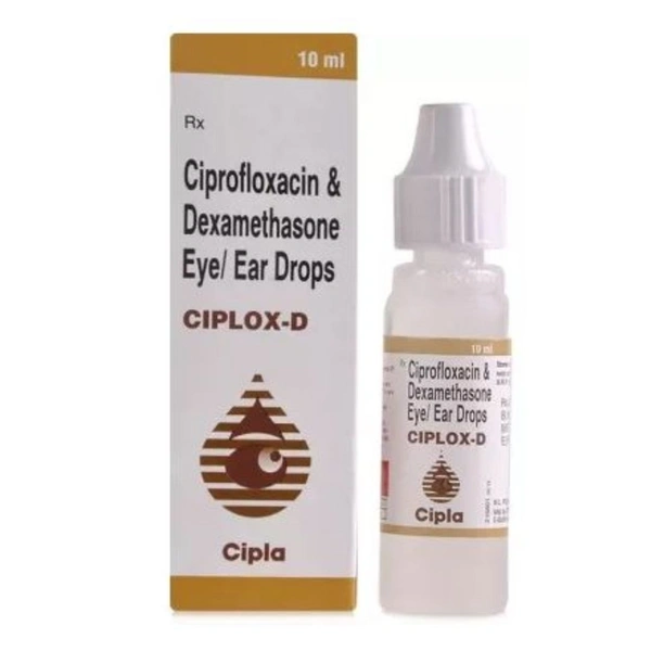 Rx CIPLOX D EYE/EAR DROPS - 10ML